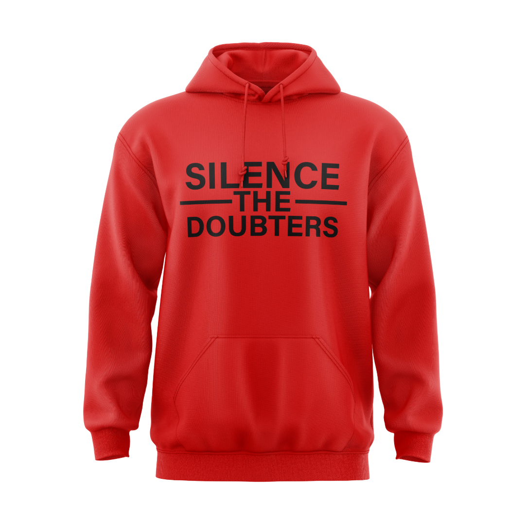 SILENCE LARGE LOGO FLEECE HOODIE