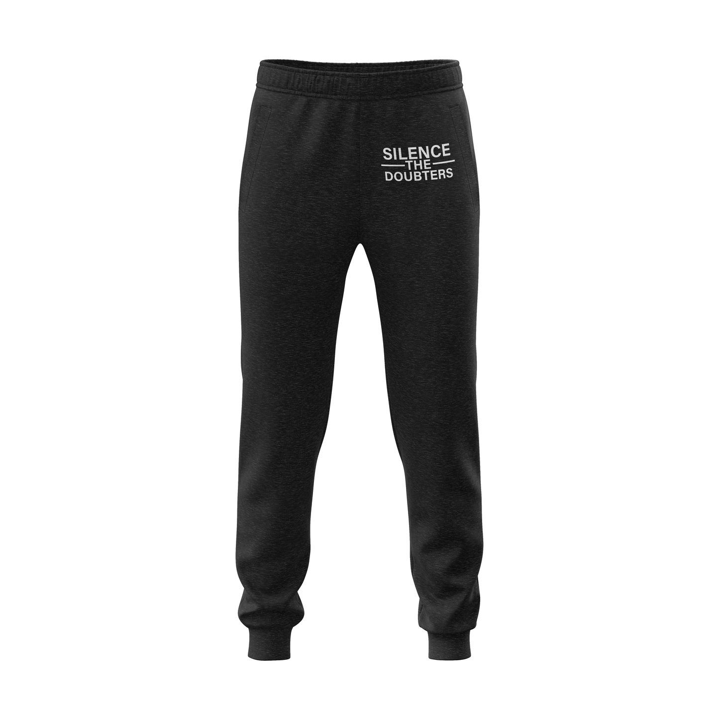 FLEECE JOGGER SILENCE (Logo is smaller on actual garment)