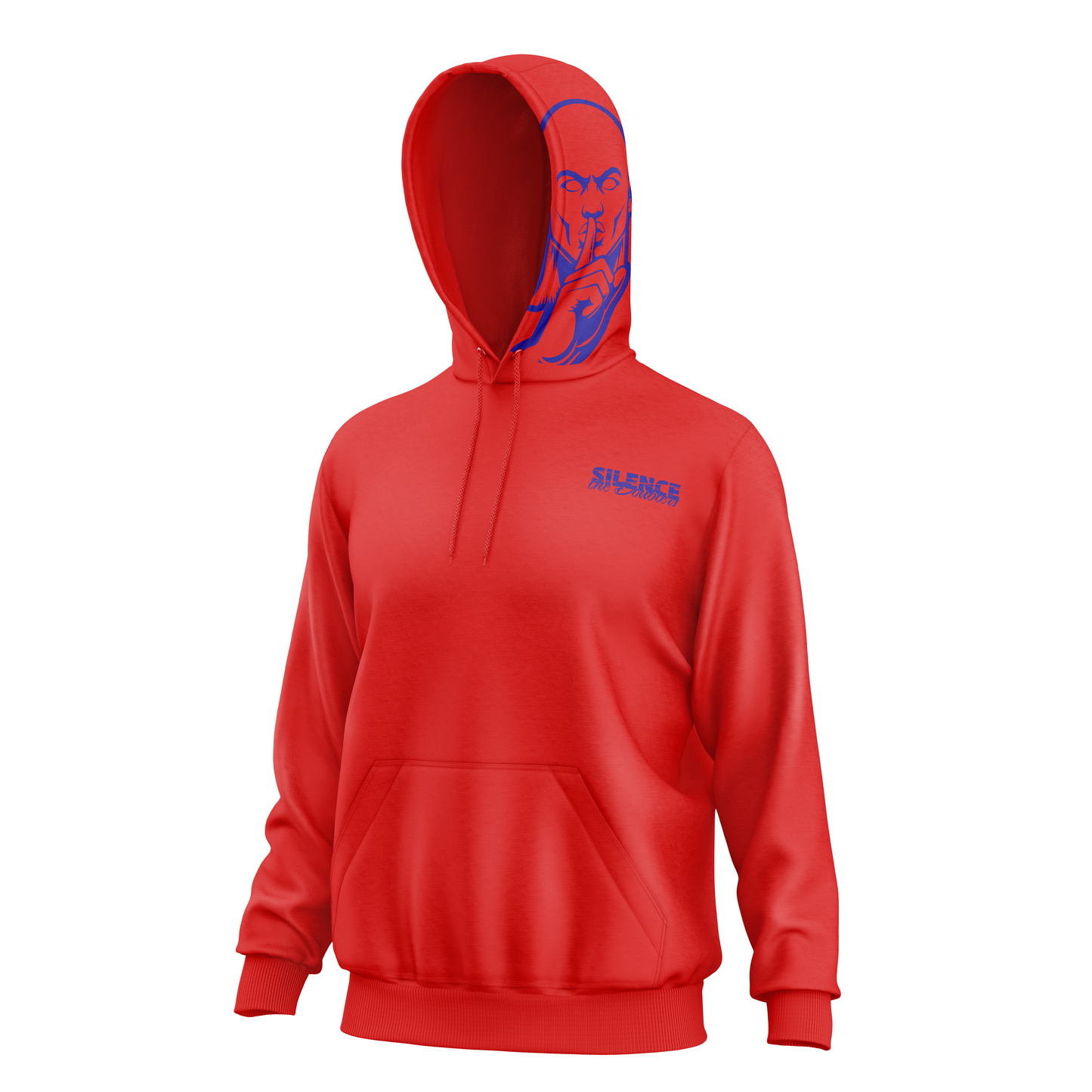 Side Logo Shh Fleece Hoodie/Slash chest logo