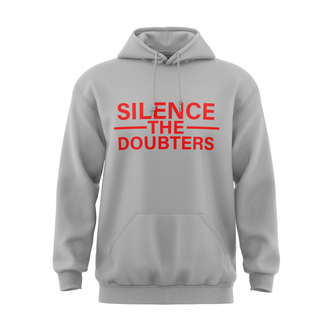 SILENCE LARGE LOGOFLEECE HOODIE