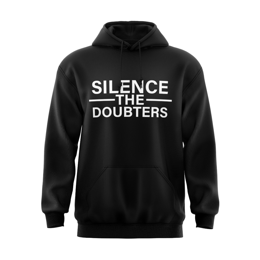 SILENCE LARGE LOGOFLEECE HOODIE