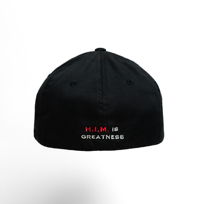 Hard Work is Mandatory Flex Fit Hat - Black