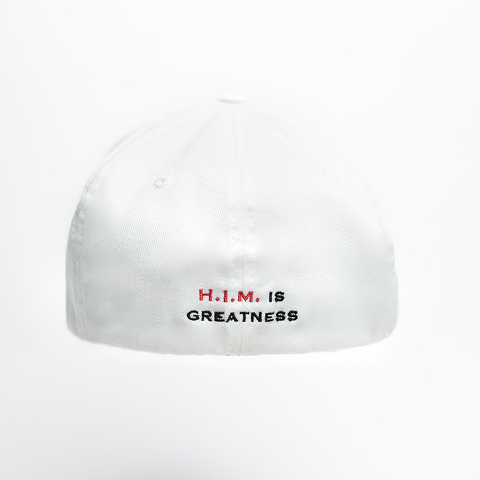 Hard Work is Mandatory Flex Fit Hat - White